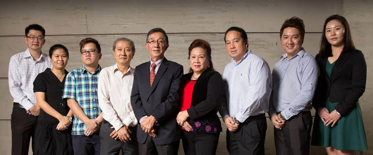 The Alltrade Enterprises management team in Singapore